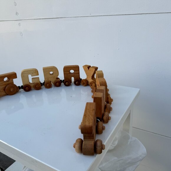 Handcrafted Wooden Magnetic 'Grayson' Train - Picture 5 of 5